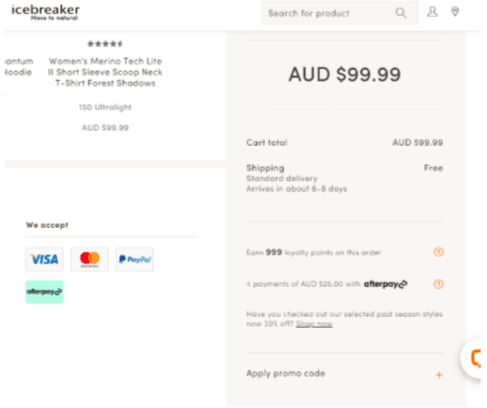 Icebreaker Promo Code Page