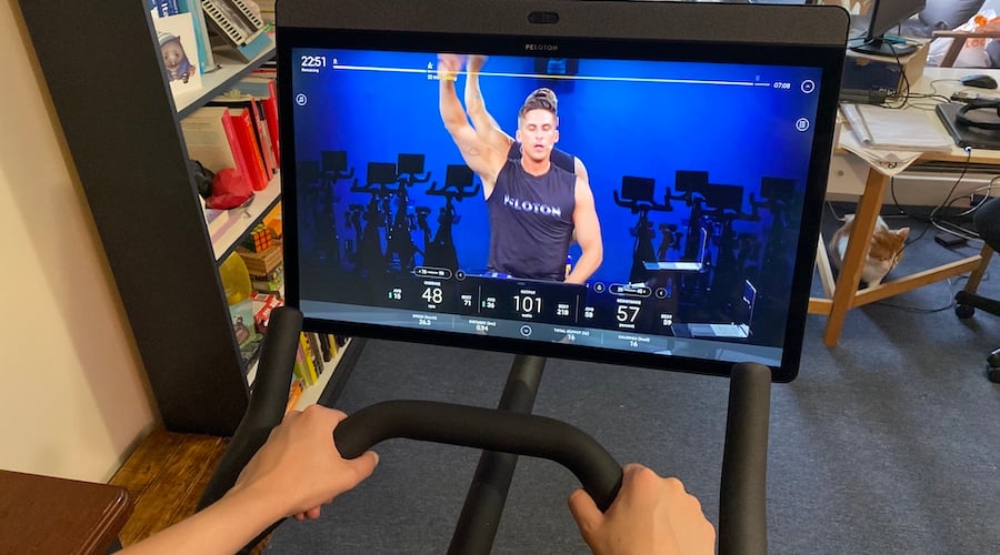 Image: Sarah Brandon/Finder Peloton Bike+ review