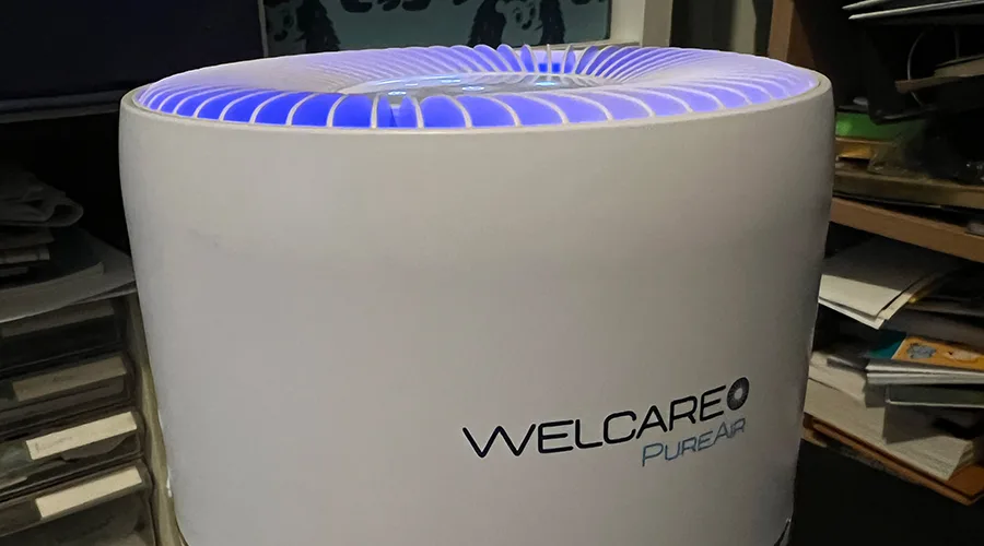 Image: Alex Kidman/Finder Welcare PureAir Desktop Air Purifier