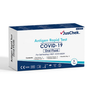 JusChek Antigen Rapid Test - Oral Fluid Kit
