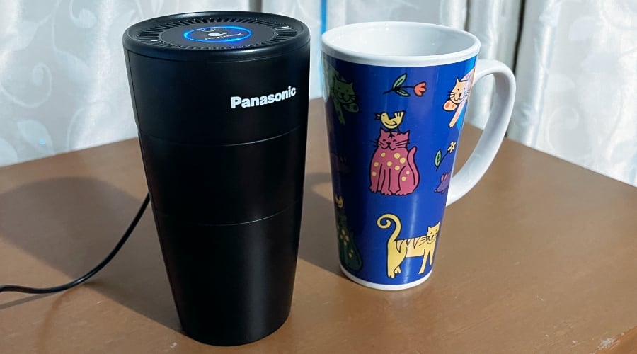 Image: Alex Kidman/Finder Panasonic portable nanoe X generator review
