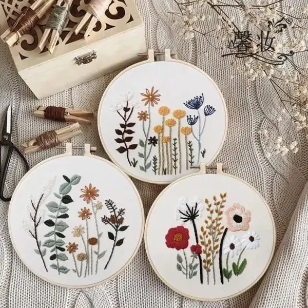 Tina House Embroidery Kits