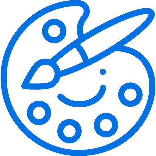 Paint pallete icon