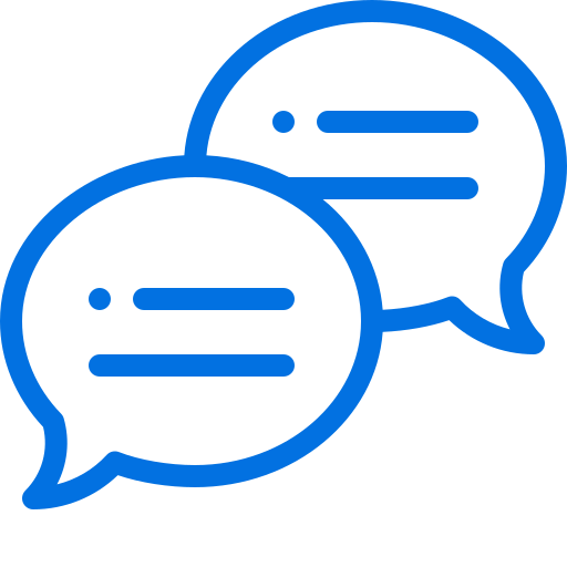 Chat bubble icon