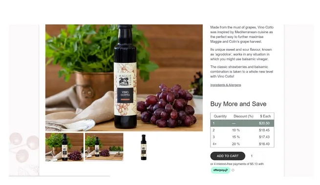 Step 1 of Maggie Beer