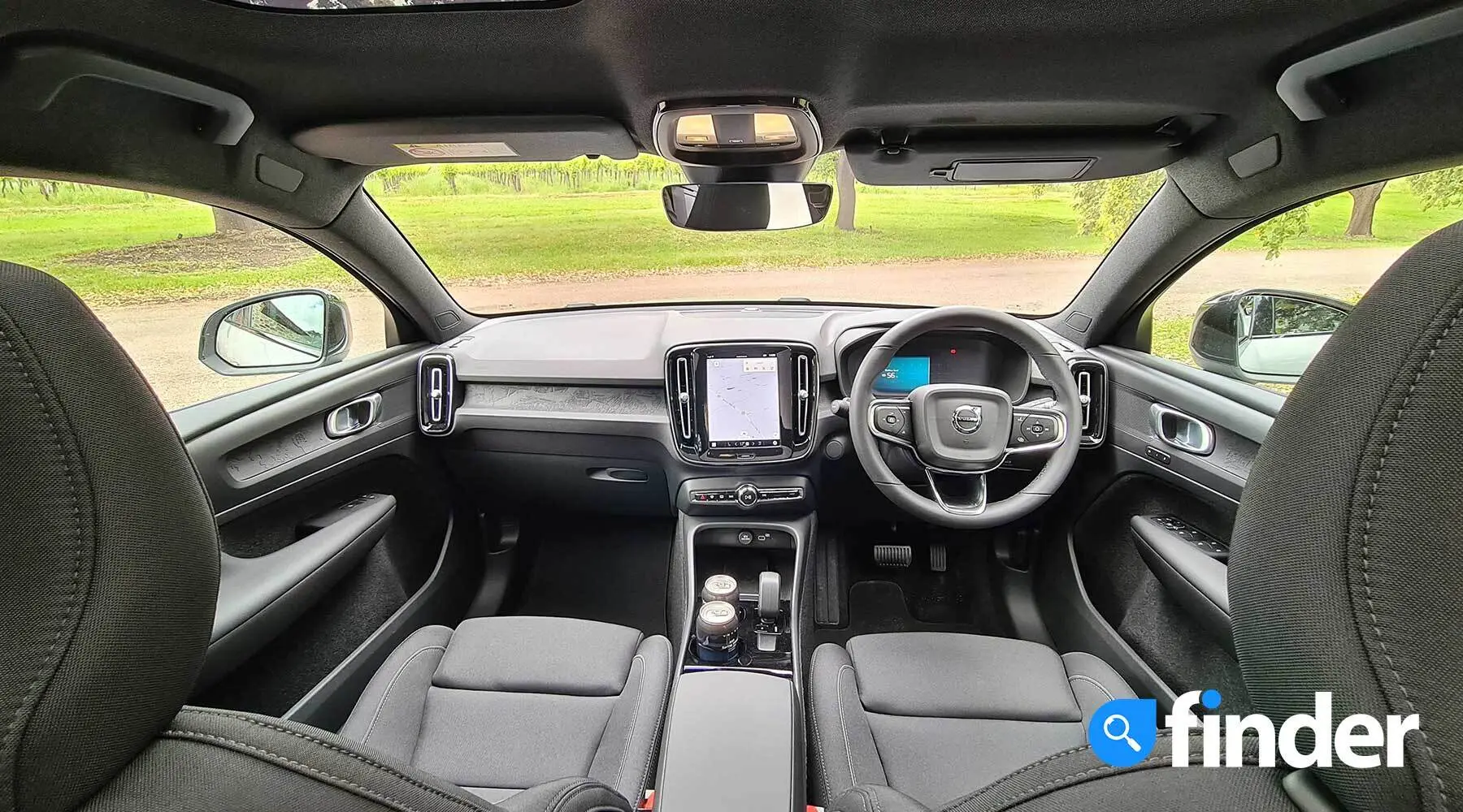 2023 Volvo C40 interior