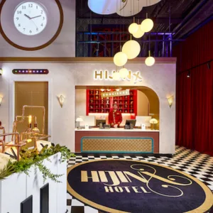 Hijinx Hotel lobby