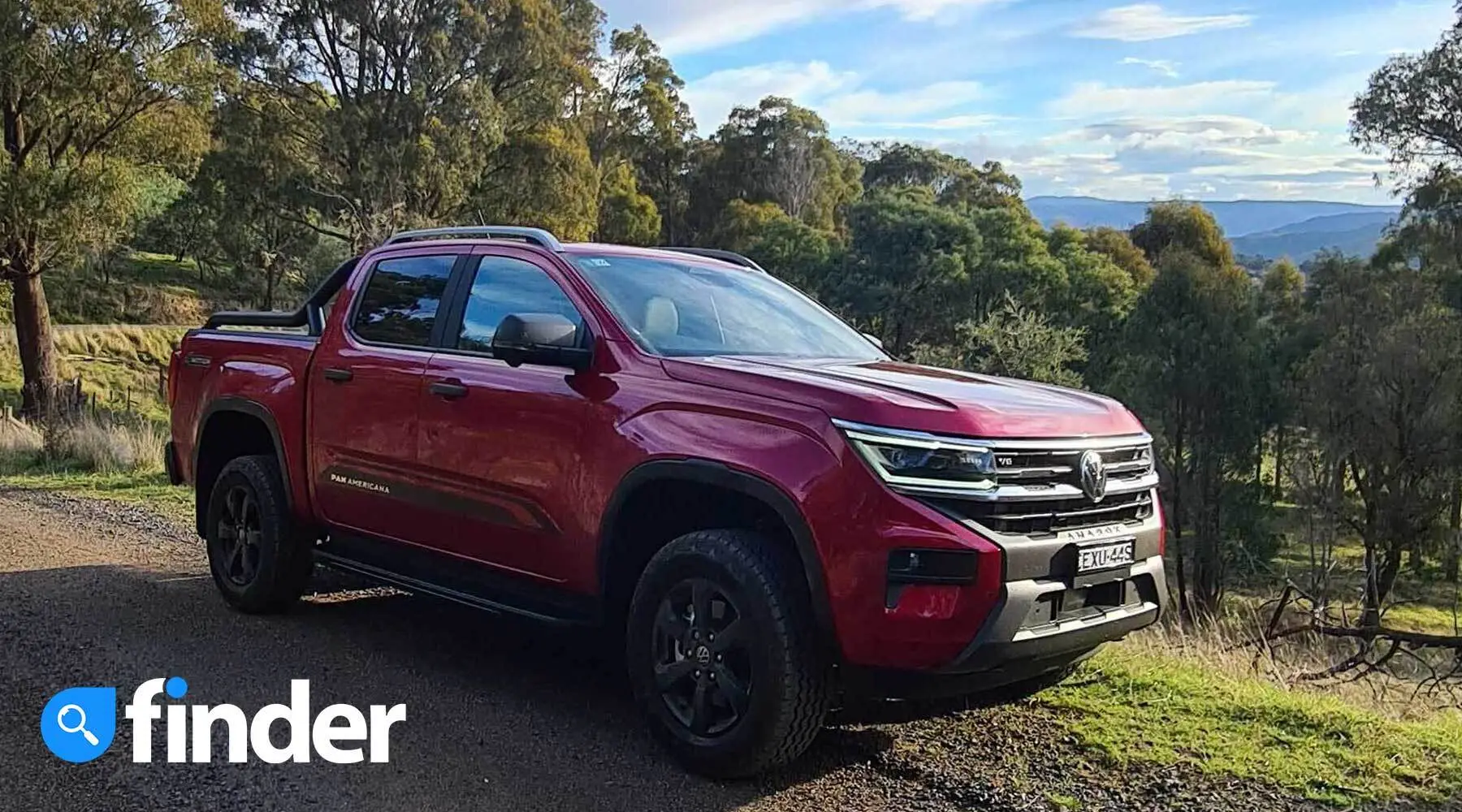 2023 VW Amarok on mountain