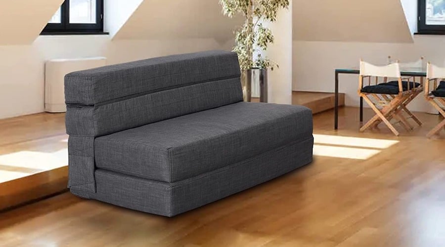 ANONER Folding Sleeper Chair Sofa Bed
