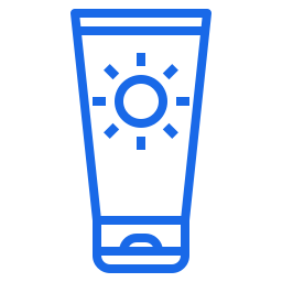 Face sunscreen icon
