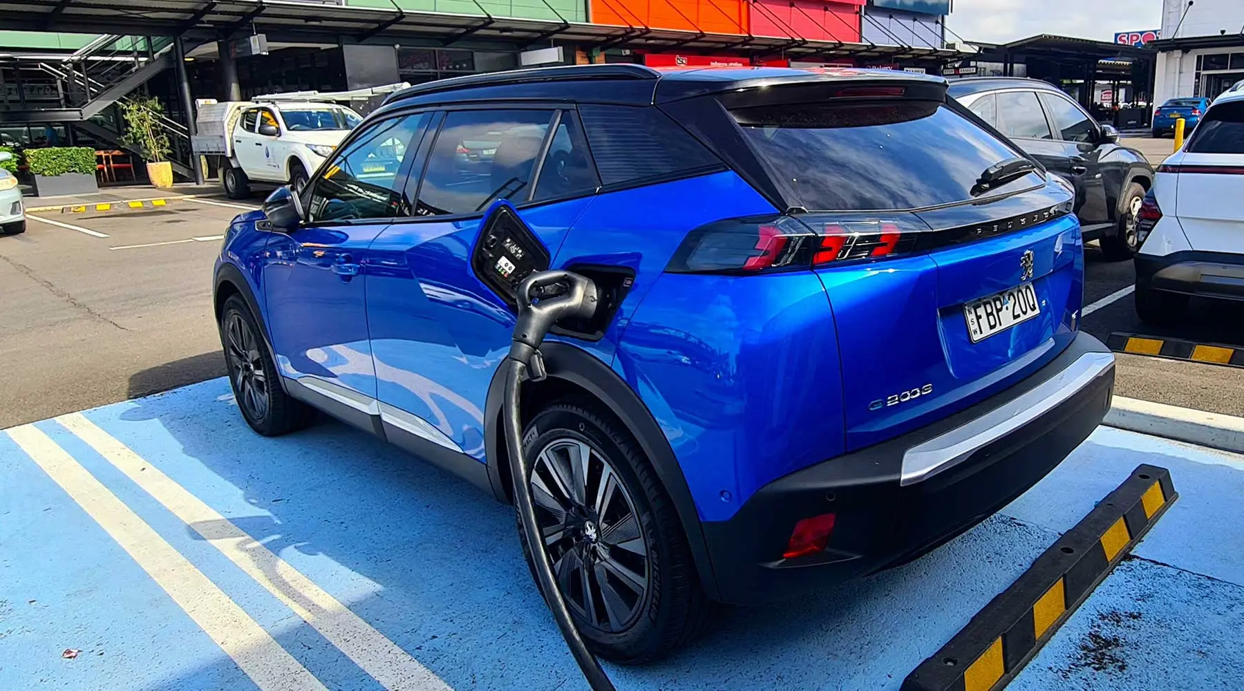 Peugeot e2008 Charging in Sydney