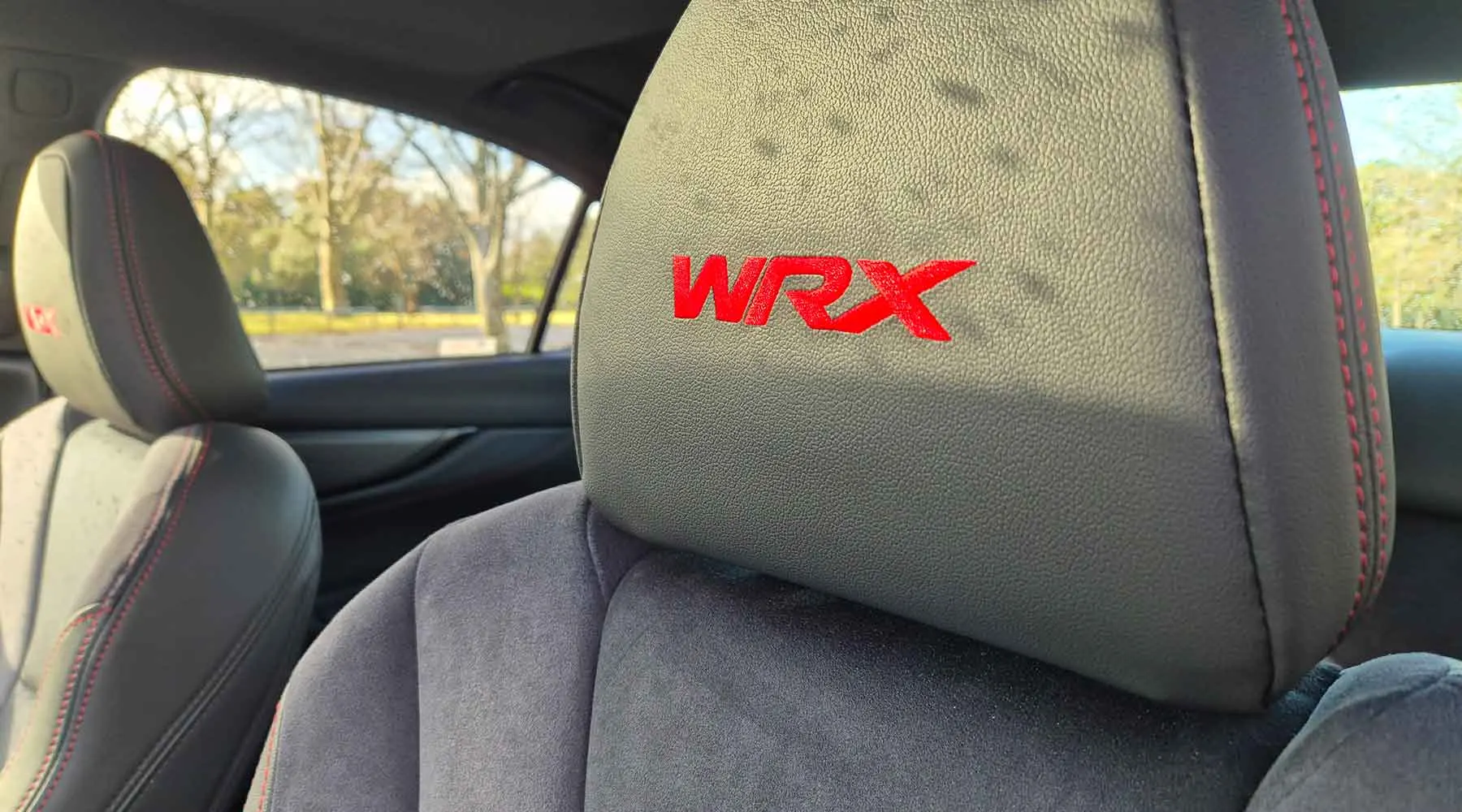 2024 WRX RS Seat branding