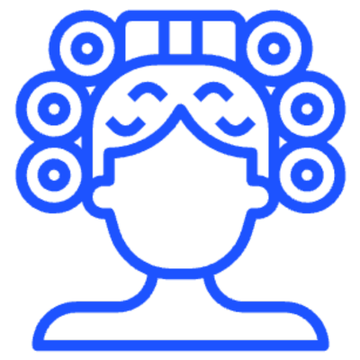 hot rollers icon