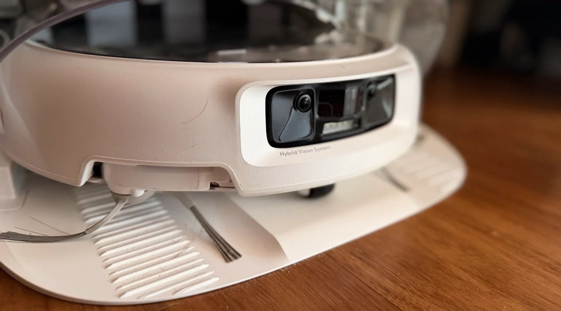 Image: Nick Broughall/Supplied ROMO P in the dock, close up on the Lidar