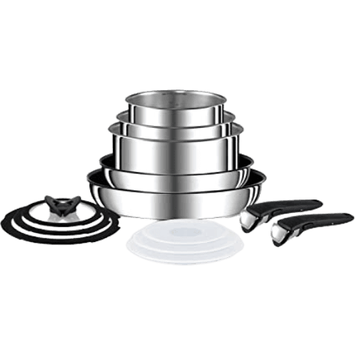 Tefal Ingenio 13pc Stainless Steel Cookware Set