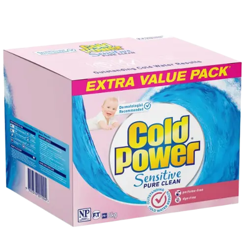 Cold Power Sensitive Pure Clean Powder Laundry Detergent