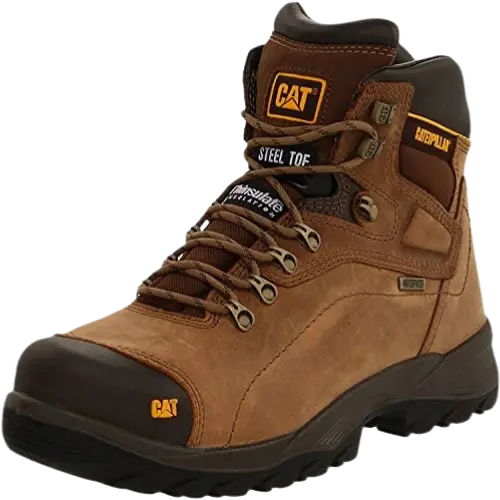 Caterpillar Men's Diagnostic Steel-Toe Waterproof Boot