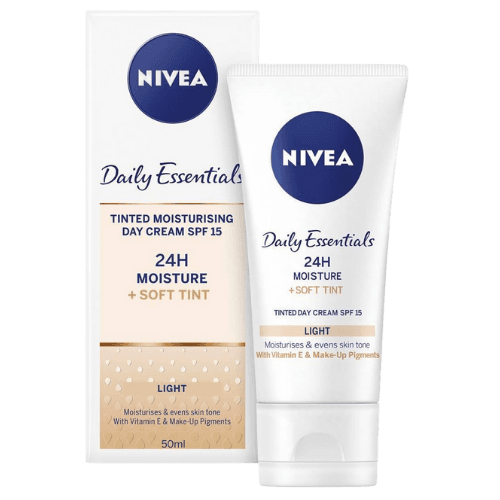 Nivea Daily Essentials 24 Hour Tinted Moisturising Face Cream SPF 15