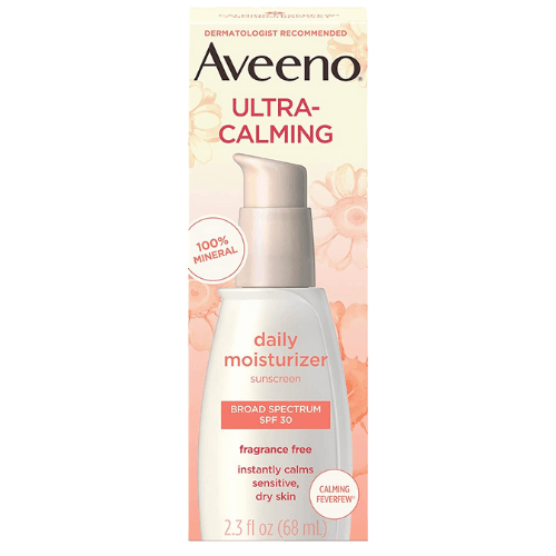 Aveeno Ultra-Calming Fragrance-Free Daily Facial Moisturiser SPF 30