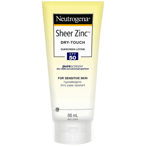 Neutrogena Sheer Zinc Body Dry-Touch Sunscreen Lotion