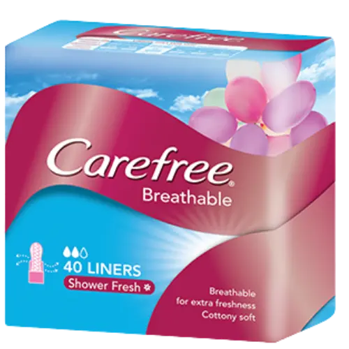 Carefree Breathable Liners