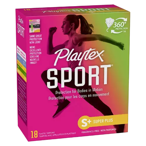 Playtex Sport Tampons with Flex-Fit Technology