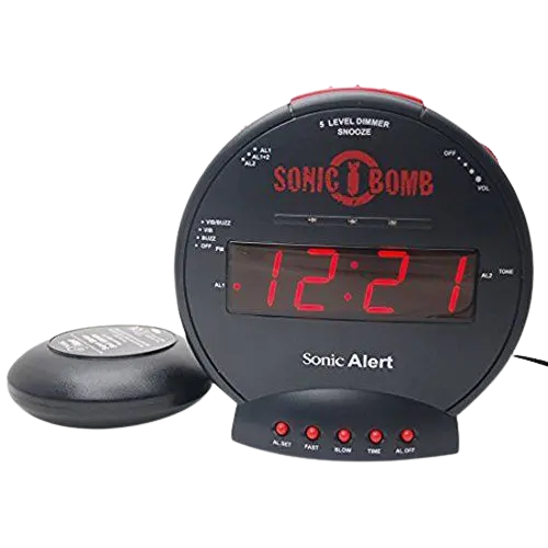 Sonic Alert SBB500SS Sonic Bomb Alarm Clock