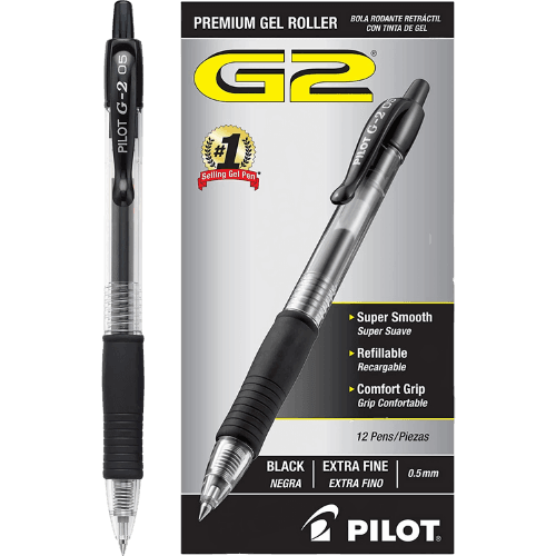 Pilot G2 Retractable Gel Ink Pen