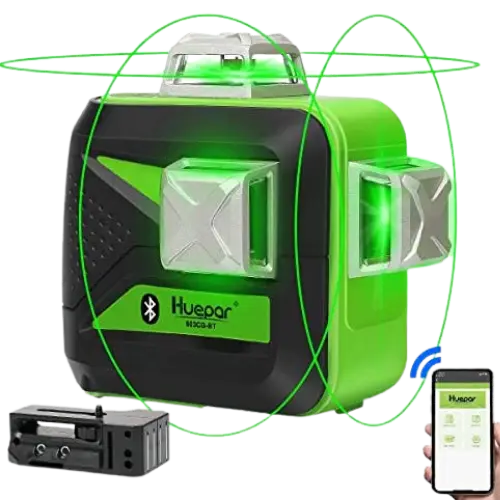 Huepar Green Beam Multi-Line Laser Level