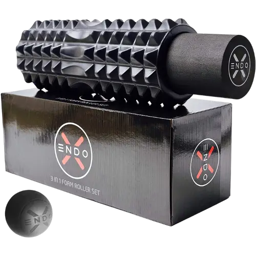 Endo-X 3-in-1 Deep Tissue Massage Foam Roller Set