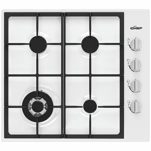 Chef 60cm 4 Burner Gas Cooktop