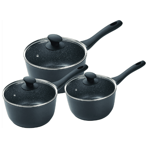 Pyrolux Pyrostone 3-piece Saucepan Set 