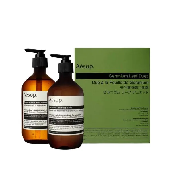 Aesop cleanser set: $179