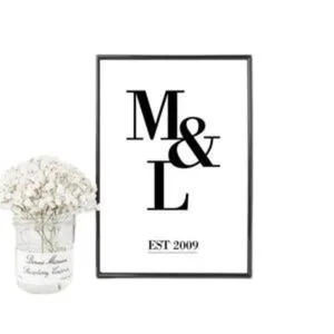 Personalised couples' gifts from $17.60