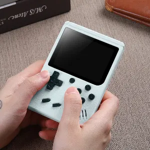 Retro portable console with 500 built-in games: $25.49