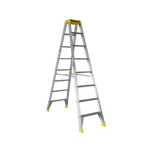 Bailey Ladders 2.4m 150kg Aluminium Double Sided Step Ladder