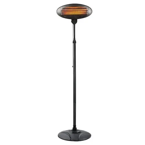 Lenoxx 2000W 2.1m Free Standing Adjustable Portable Outdoor Electric Patio Heater