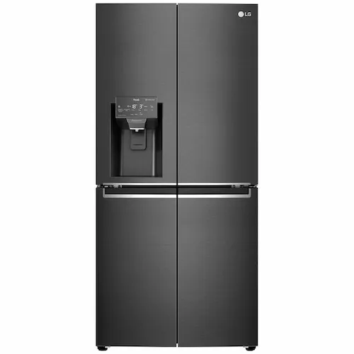 LG 506L Slim French Door Fridge Non-Plumbed Ice & Water Dispenser GF-L570MBNL