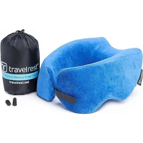 Travelrest Nest Patented Ultimate Memory Foam Travel Pillow