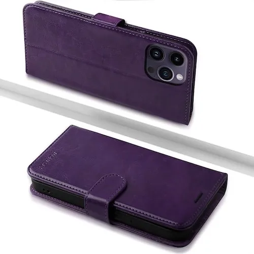 MONASAY Wallet Case for iPhone 15
