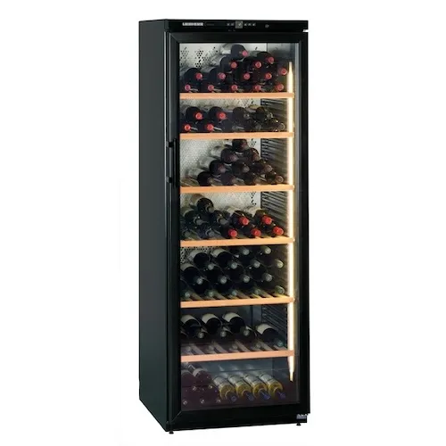 Vintec Premium 198 Bottle Wine Cabinet with Fixed Shelves