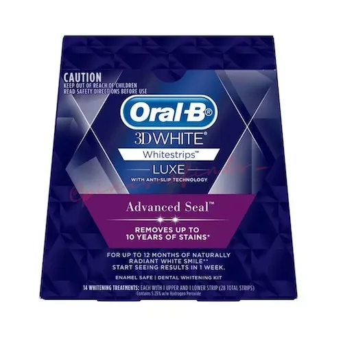 Oral-B 3D White Luxe Advance Seal Whitestrips (DEAL: 24% off)