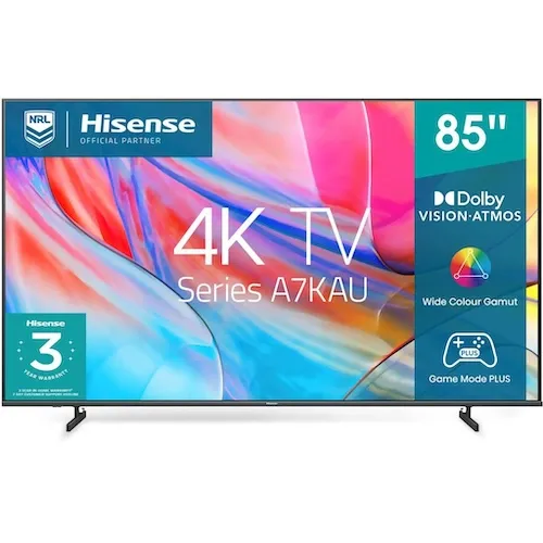 Hisense 85 Inch A7KAU 4K UHD Smart TV