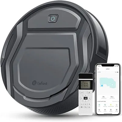 58% off Lefant Robot Vacuum Cleaner with Remote at Amazon