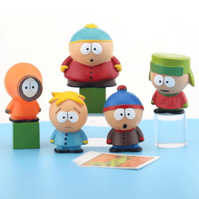 South Park Cartoon Figures Set of 5