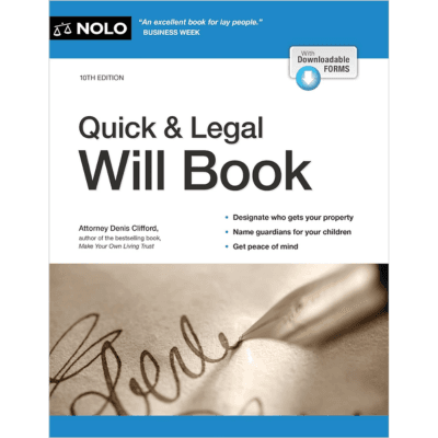 Quick & Legal Will Book: $51.64