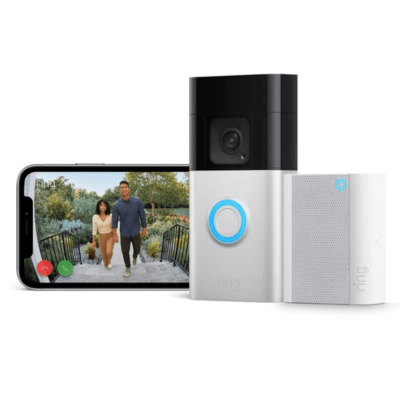 $39 off Ring Battery Video Doorbell Plus + Ring Chime