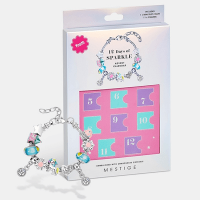 Unicorn Advent Calendar - Swarovski Crystal Charm Bracelet at THE ICONIC