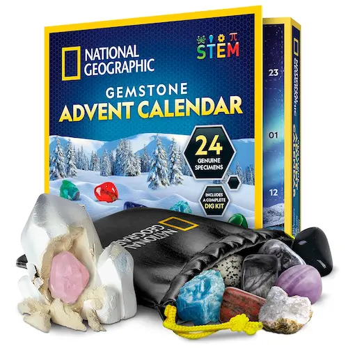 NATIONAL GEOGRAPHIC 2025 Gemstone Advent Calendar